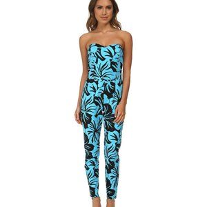 Michael Kors Paradise Strapless Jumpsuit SZ 2 - NW